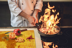 Glass stove top 60D19: Africa