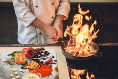 Tempered GLASS Cutting Board 60D16: Salad