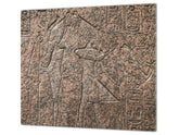 Glass Cutting Board 60D15: Hieroglyphs 3