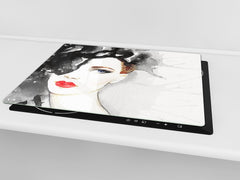 Resistant Glass Cutting Board 60D05B: Woman 11