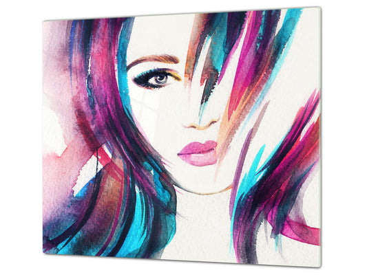 Glass stove top 60D19: Woman 11