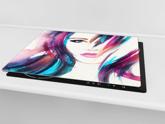 Glass stove top 60D19: Woman 11