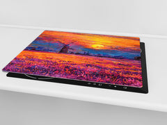 Resistant Glass Cutting Board 60D05B: Dutch windmill