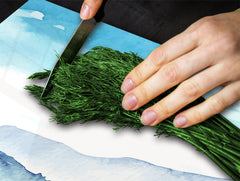 Arbeitsplattenschoner und Nudelbrett 60D08: Berge 1