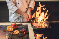 Glass Pastry Board 60D18: Crooked palace