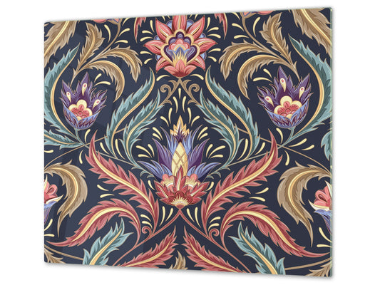 Chopping Board - Induction Cooktop Cover D14 Patterns and Mandalas Series: Texture 162