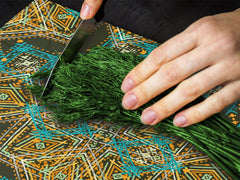 Chopping Board - Induction Cooktop Cover D14 Patterns and Mandalas Series: Texture 184