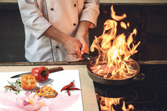 Induktionskochfeldabdeckung 60D06A: Orchidee 1