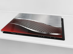 Tempered GLASS Kitchen Board – Impact & Scratch Resistant D10B Textures Series B: Texture 66