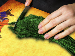 Glass Cutting Board 60D15: Hieroglyphs 5