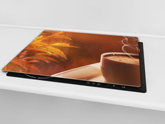 KITCHEN BOARD & Induction Cooktop Cover D05 Coffee Series: Coffee 27