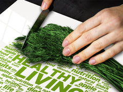 KITCHEN BOARD & Induction Cooktop Cover D07 Fruits and vegetables: Apple 16