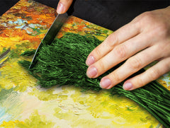 Resistant Glass Cutting Board 60D05B: Autumn in the park