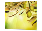 KITCHEN BOARD & Induction Cooktop Cover D07 Fruits and vegetables: Olive 2