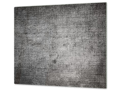 Tabla de cortar de VIDRIO templado – Resistente a golpes y arañazos - D10B Serie Texturas B: Vaqueros
