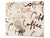 KITCHEN BOARD & Induction Cooktop Cover D05 Coffee Series: Coffee 64