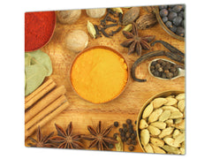 Glass Kitchen Board 60D03A: Spices. 3