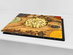 Glass Kitchen Board 60D03A: Spices. 4