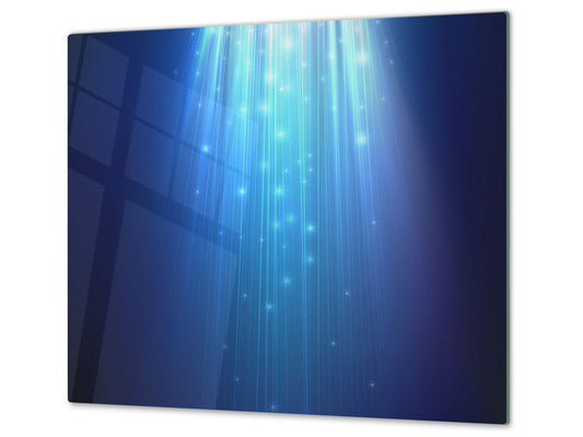 Tempered GLASS Kitchen Board D09 Other: Abstract Art 72