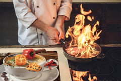 Tabla de cortar decorativa de cristal templado y cubre vitro D05 Serie Café: Café 92