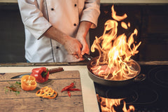 Tempered GLASS Kitchen Board – Impact & Scratch Resistant D10A Textures Series A: Wood 12