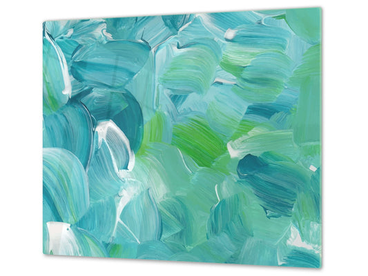 Tempered GLASS Kitchen Board D09 Other: Texture 70