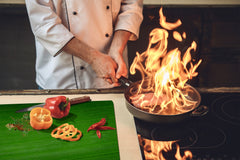 Planche à découper en verre trempé et couvre-cuisinièr; D10A Série Textures A: Texture 38