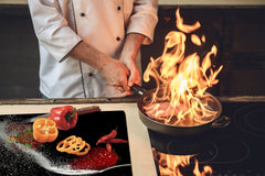 KITCHEN BOARD & Induction Cooktop Cover D07 Fruits and vegetables: Strawberry 26