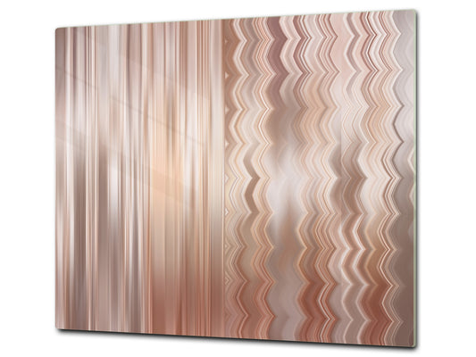 UNIQUE Tempered GLASS Kitchen Board –Scratch Resistant Glass Cutting Board –Glass Countertop MEASURES: SINGLE: 60 x 52 cm (23,62” x 20,47”); DOUBLE: 30 x 52 cm (11,81” x 20,47”); D29 Colourful Variety Series: Set of abstract backgrounds