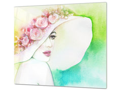 Resistant Glass Cutting Board 60D05B: Woman 7