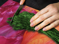 Glass Cutting Board and Worktop Saver D06 Flowers Series: Texture 72