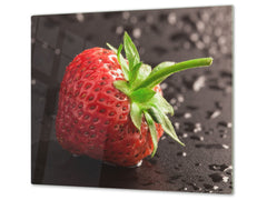 KITCHEN BOARD & Induction Cooktop Cover D07 Fruits and vegetables: Strawberry 19