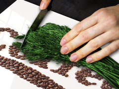 Tabla de cortar decorativa de cristal templado y cubre vitro D05 Serie Café: Café 39