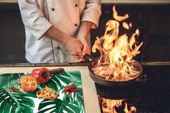 Tempered GLASS Cutting Board – Worktop saver D15 Drawings Series: Drawing 33