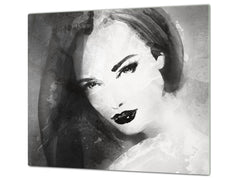 Glass stove top 60D19: Woman 6