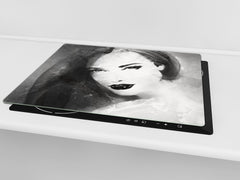 Glass stove top 60D19: Woman 6