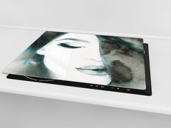 Glass stove top 60D19: Woman 4