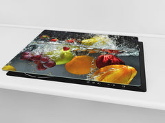 Worktop saver and Pastry Board 60D02: Fruit in water