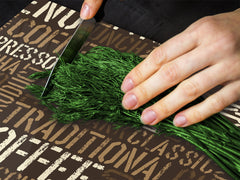 Tabla de cortar decorativa de cristal templado y cubre vitro D05 Serie Café: Café 120