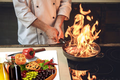 Chopping Board - Induction Cooktop Cover D04 Drinks Series: Wine 21