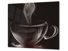 KITCHEN BOARD & Induction Cooktop Cover D05 Coffee Series: Coffee 6