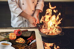 KITCHEN BOARD & Induction Cooktop Cover D05 Coffee Series: Coffee 107