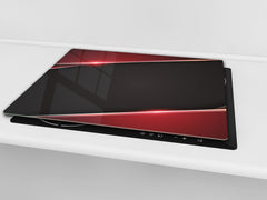 Tabla de cortar de CRISTAL templado D01 Serie abstracta: Textura 9