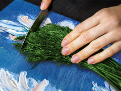 Resistant Glass Cutting Board 60D05B: Flowers 5