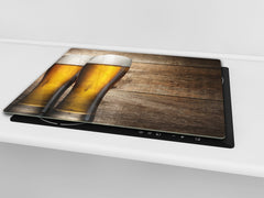 Chopping Board - Induction Cooktop Cover D04 Drinks Series: Cherries 7