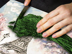 Tagliere da cucina in vetro e Copri-piano cottura a induzione; D13 Serie D'arte: Paris 5