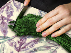 Tempered GLASS Cutting Board – Worktop saver D15 Drawings Series: Leaves 28