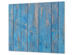 Tempered GLASS Kitchen Board – Impact & Scratch Resistant D10A Textures Series A: Wood 24