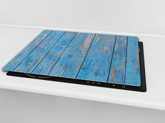 Tempered GLASS Kitchen Board – Impact & Scratch Resistant D10A Textures Series A: Wood 24