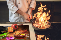 Chopping Board - Induction Cooktop Cover D04 Drinks Series: Tea 3